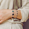 Sterling Silver Modern Shell Bracelet