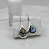 Load image into Gallery viewer, Sterling Silver Shell Drop Earrings