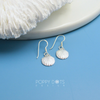 Sterling Silver Shell Earrings