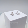 Sterling Silver Skinny Teardrop Studs