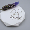 Sterling Silver Starfish Earrings