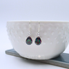 Sterling Silver Teardrop Mystic Topaz Earrings