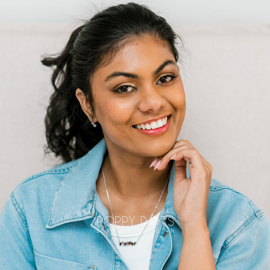 Exclusive Sterling Silver Modern Mixed Tourmaline Baguette Necklace