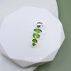 Luxurious Sterling Silver Peridot Pendant