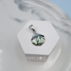 Sterling Silver Inlaid Shell Pendant