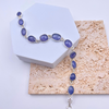 Luxurious Sterling Silver Tanzanite Bracelet