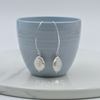 Sterling Silver & Freshwater Coin Pearl Earrings