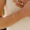 Sterling Silver Triple Pearl Bracelet