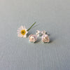Sterling Silver Petite Tulip Studs