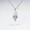Sterling Silver Blue Bell Pendant