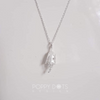 Sterling Silver Blue Bell Pendant