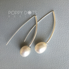 Sterling Silver Oceano Pearl Drop Earrings
