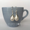 Sterling Silver Freshwater Pearl Drop Earrings