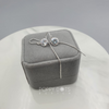 Sterling Silver & Cubic Zirconia Round Threaders
