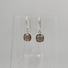 Sterling Silver Smoky Quartz Earrings