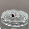 Sterling Silver Dottie Oval Garnet Ring