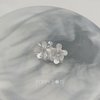 Sterling Silver Heartsease Studs