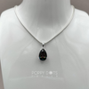 Sterling Silver Luxury Teardrop Mystic Topaz Pendant