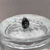 Sterling Silver Luxury Teardrop Mystic Topaz Ring