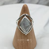 Load image into Gallery viewer, Sterling Silver Reversible Shell and Mother of Pearl Ring