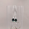 Sterling Silver Teardrop Mystic Topaz Splendor Hook Earrings