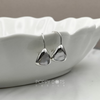 Load image into Gallery viewer, Sterling Silver Triangle Mother of Pearl Earrings