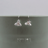 Sterling Silver & Freshwater Pearl Dew Blossoms