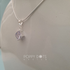 Load image into Gallery viewer, Sterling Silver &amp; Square Zirconia Pendant