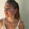 Sterling Silver & Square Zirconia Pendant