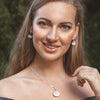 Luxurious Sterling Silver & Freshwater Pearl Drop Pendant